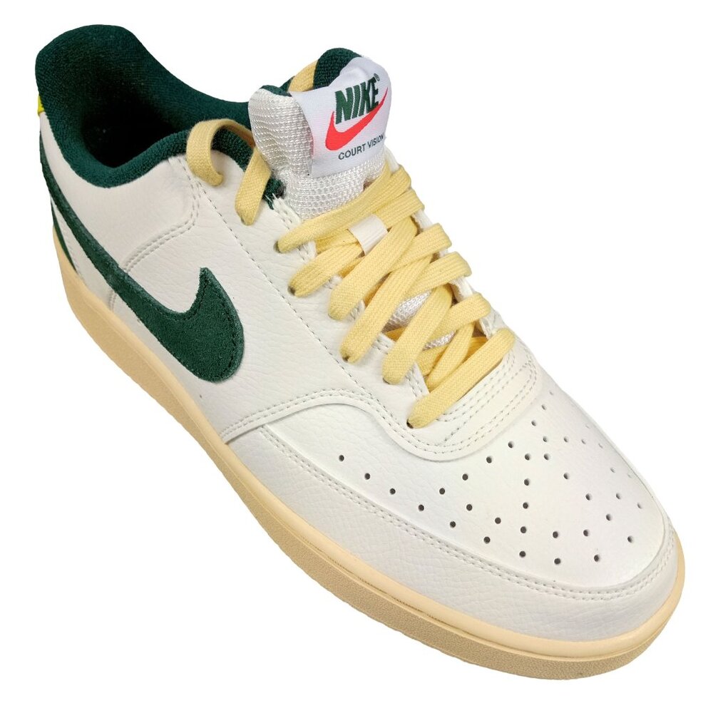 Nike Court Vision LO Sail Pro Green Men Vintage Casual Sneakers FD0320-133